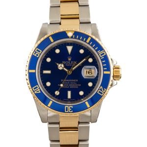 Rolex Submariner 16803 Blue