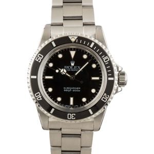 Vintage Rolex Submariner 5513 Feet First Dial