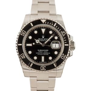 Rolex Submariner Ref 116610 Black Dial