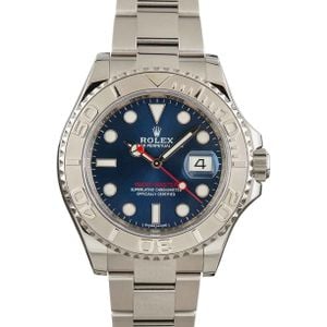 Used Rolex Yacht-Master 116622 Blue Dial Luminous