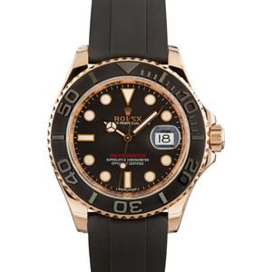 Rolex Yacht-Master 116655 Black Oysterflex Band