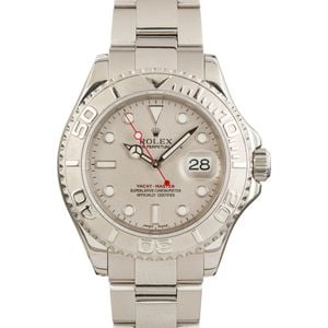 Pre-Owned Rolex Yacht-Master 16622 Platinum Bezel