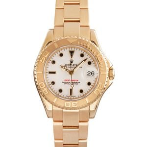 Rolex Yachtmaster 168628 18k Yellow Gold