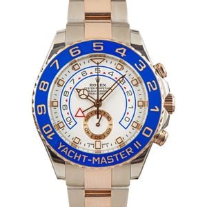 Rolex Yacht-Master II Ref 116681 Steel & 18k Everose Gold