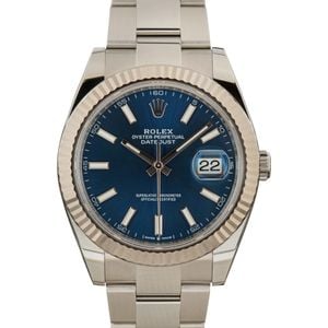 PreOwned Rolex Datejust 41 Ref 126334 Blue Dial