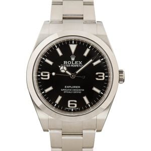 Rolex Explorer 214270 Black Dial