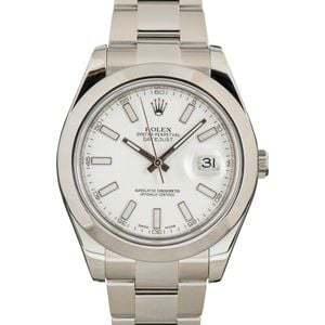 Rolex Datejust II 116300 White