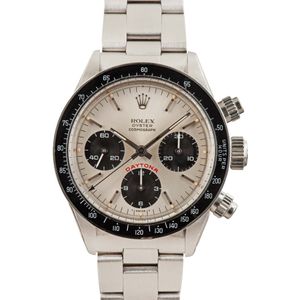 Vintage Rolex Daytona Ref 6263 Silver Dial