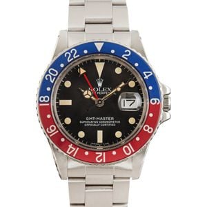 Vintage Rolex GMT-Master Ref 16750 Pepsi