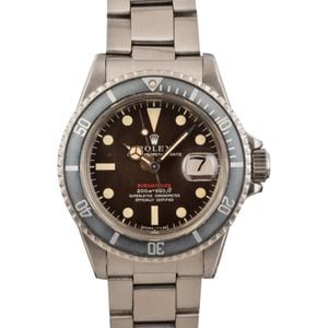 Vintage Rolex Submariner 1680 Tropical Dial