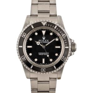 Vintage Rolex Submariner 5513 Black Dial