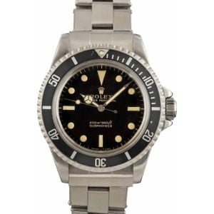 Rolex Submariner 5513 Glossy Gilt Dial