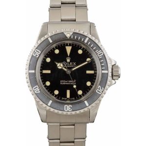 Vintage Rolex Submariner 5513 Stainless Steel