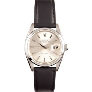 Rolex Vintage Oyster Perpetual Men's Steel Watch 6286