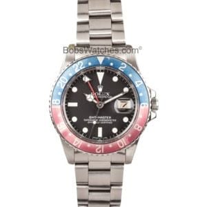 Vintage Rolex GMT-Master II Pepsi Bezel 16750 1