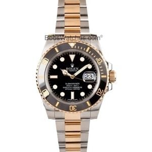 Used Rolex Submariner 116613 Two Tone