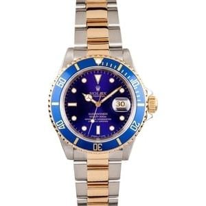 Two Tone Rolex Sub 16613