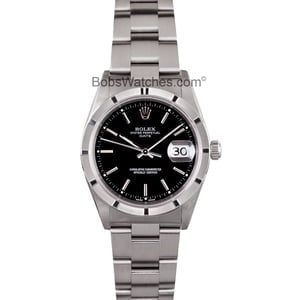 107144 Men's Rolex Date Steel Model 15210