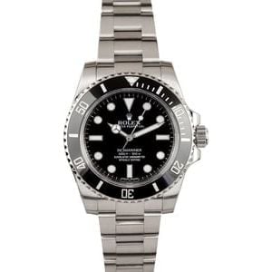 Unworn Rolex No Date Submariner 114060