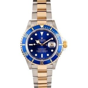 Rolex Blue Face Submariner 16613