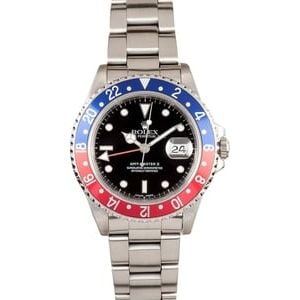 Used Rolex GMT-Master II 16710 Men's Pepsi