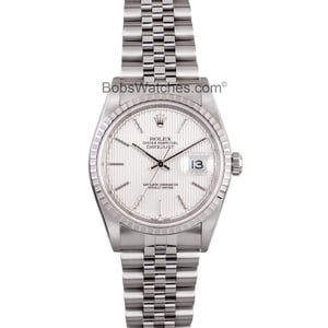 Mens Rolex DateJust 16220 Stainless