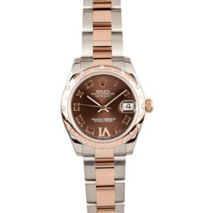 Ladies Rolex Rose Gold Mid-Size 178341