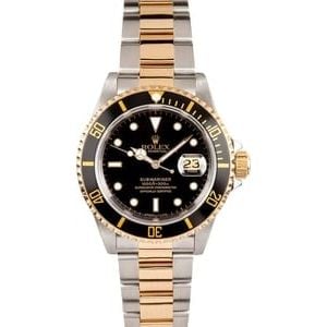 Men's Pre-Owned Rolex Submariner Transitional 16803