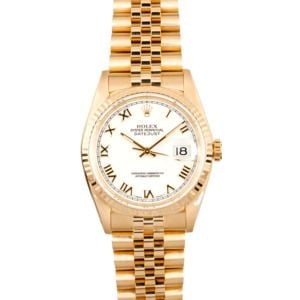 18K Rolex DateJust 16238