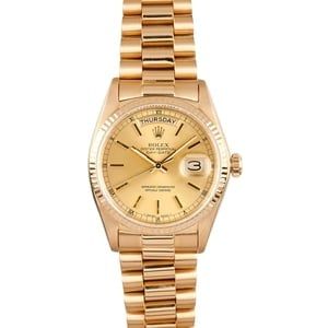 Day Date Rolex Men's 18038 18K YG