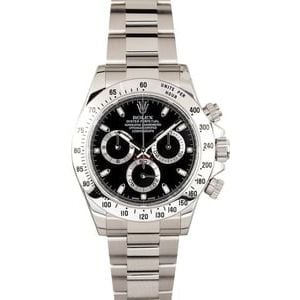 Rolex Daytona Black 116520 Mens