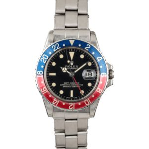 Vintage 1966 Rolex GMT-Master 1675 Glossy Dial