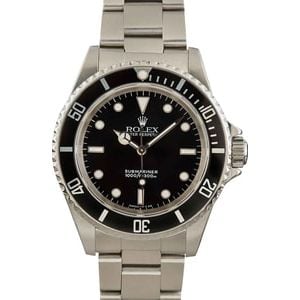 TT Pre Owned Mens Used Rolex Submariner 14060M No Date