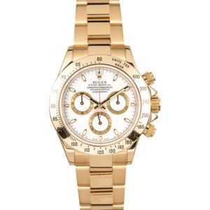 Rolex Daytona Yellow Gold 116528 Certified Pre-Owned