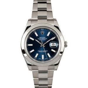 Rolex Datejust 41MM 116300 Blue