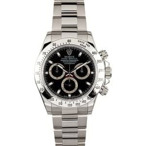 Rolex Steel Daytona 116520 Black