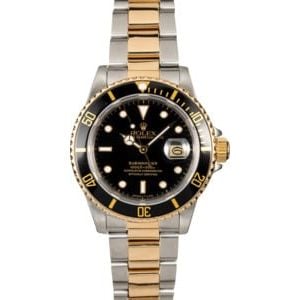 Rolex Submariner 16803 Black Dial TT