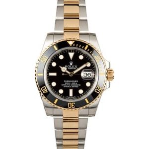 Used Rolex 116613 Submariner Two Tone Oyster Band