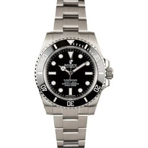 PreOwned Rolex Submariner 114060 Ceramic Bezel