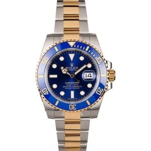 Unworn Rolex Submariner 116613 Sunburst Blue