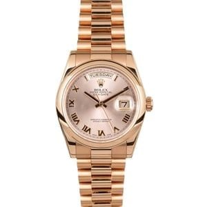 Rolex Day-Date President 118205 Everose Gold