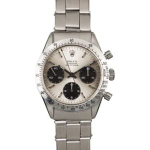 Vintage 1966 Rolex Daytona 6239 Silver Dial