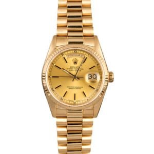 Rolex President 18038 Day-Date Yellow Gold