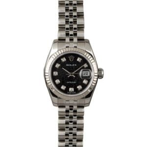 Rolex Lady Datejust 179174 Black Diamond