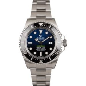 PreOwned Rolex DeepSea SeaDweller 126660 D-Blue Dial