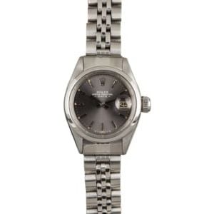 Used Rolex Date 6916 Slate Dial