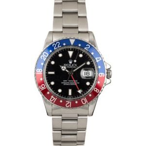 Certified Rolex GMT-Master 16750 Pepsi Insert