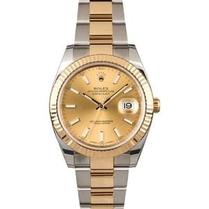 Used Rolex Datejust 41 Ref 126333 Champagne Dial