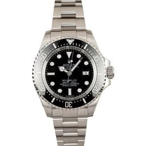 Pre Owned Ceramic Rolex Sea Dweller Deepsea 116660