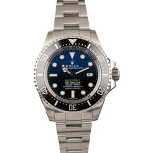 Pre Owned Rolex Deepsea Blue 116660B